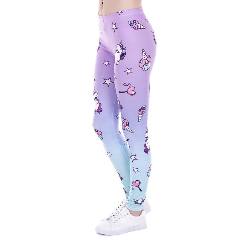 Purple Unicorn Leggings