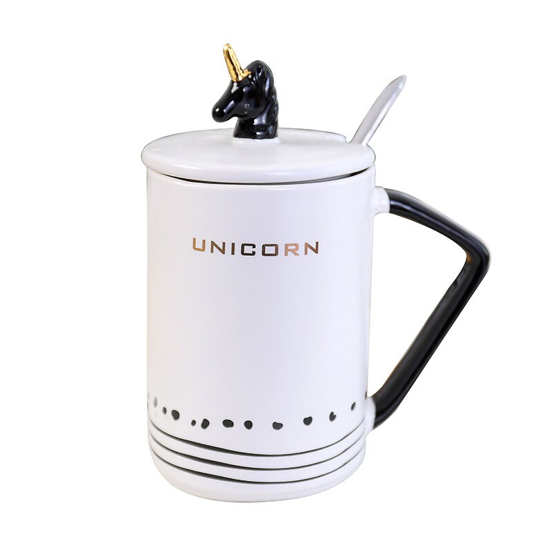 Gold Unicorn Mug