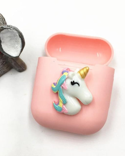 Blue Mane Unicorn AirPods Case