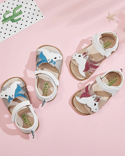 Purple Unicorn Sandals