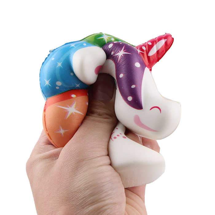 Slow Rising Squishies Squishy Unicorn Head Amteker Pack Slow