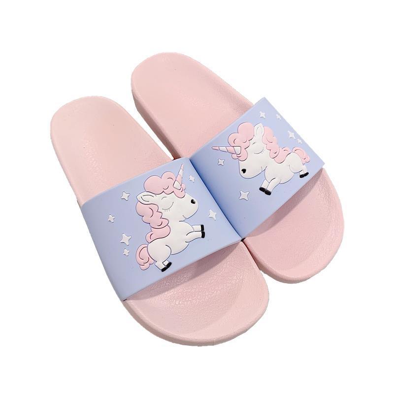 Womens unicorn flip flops online