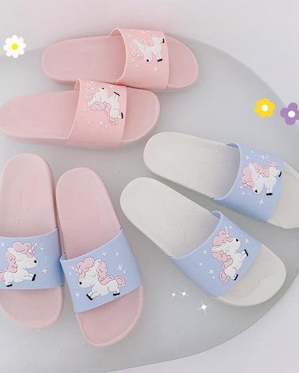 Women Unicorn Flip Flops