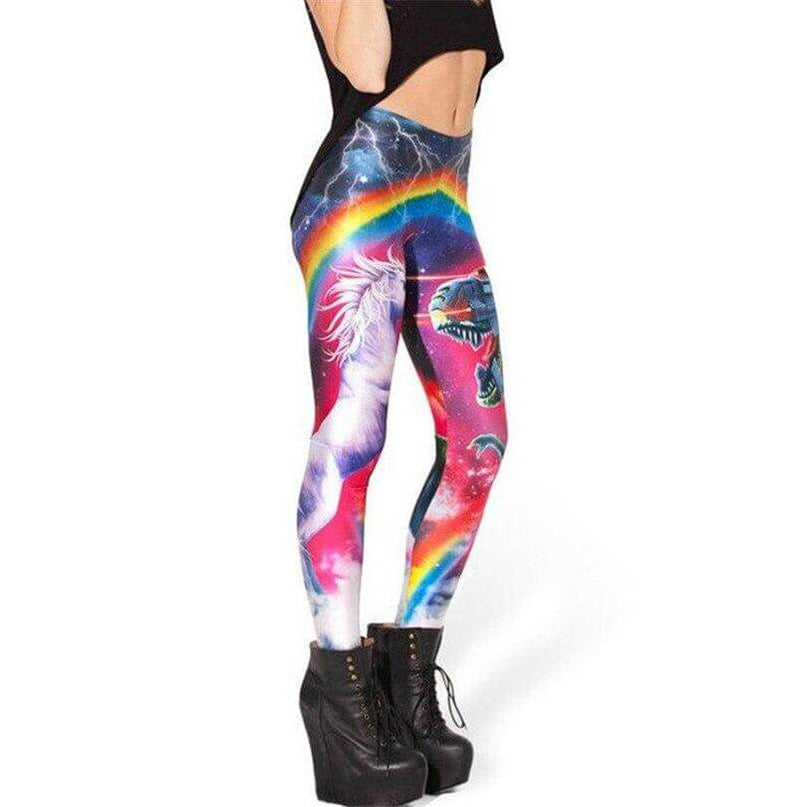 Unicorn Dinosaur leggings 2