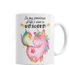cartoon unicorn mug cup