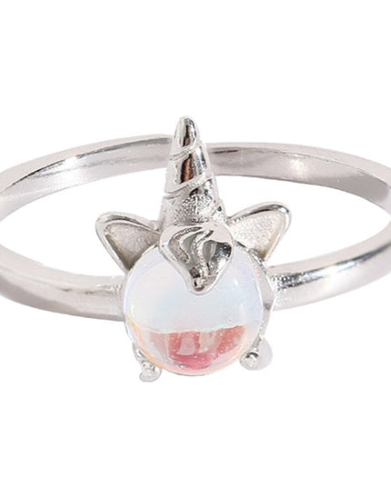 Unicorn Ring Sterling Silver | 🦄 Kawaii Unicorn Store