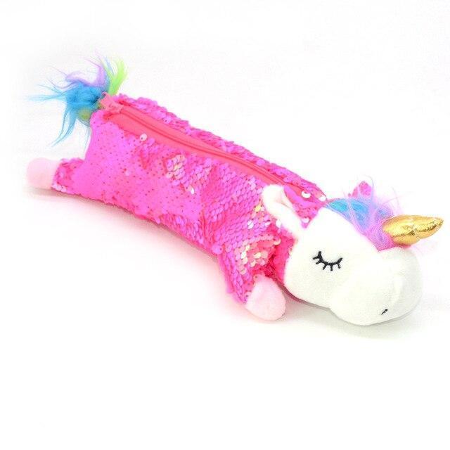 unicorn shaped pencil case