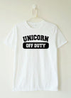 Unicorn Off Duty Shirt | 🦄 Kawaii Unicorn Store