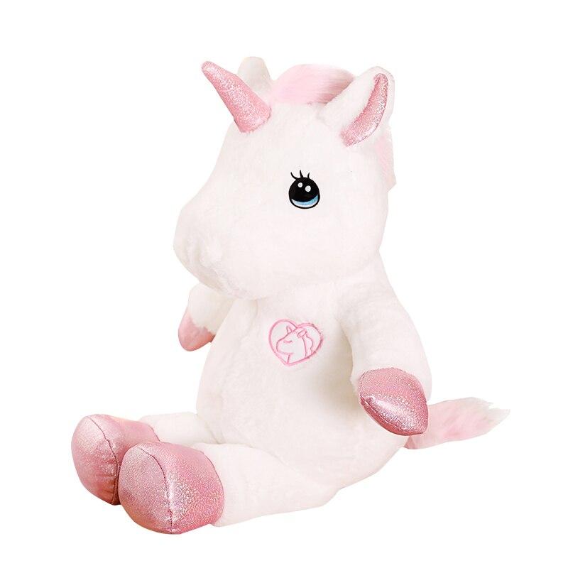 White Unicorn Stuffed Animal